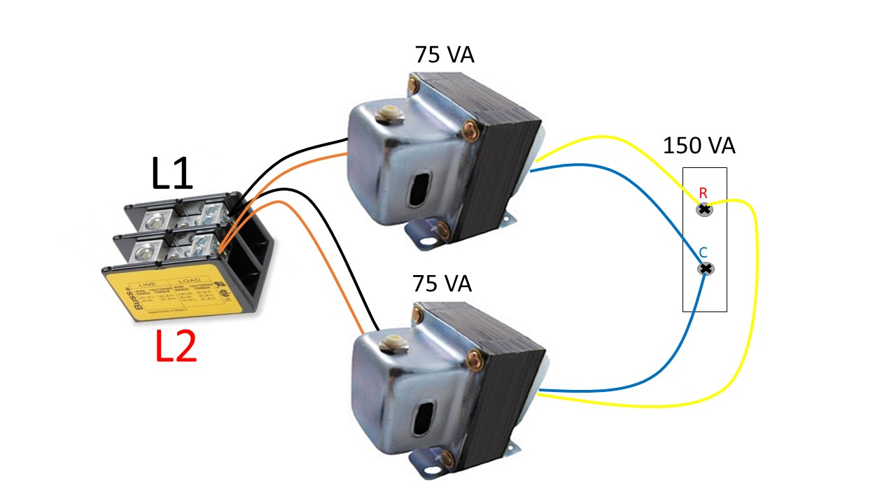 Connecting Transformers in Parallel - HVAC School | Hvac Transformer Wiring System 2 | | HVAC School