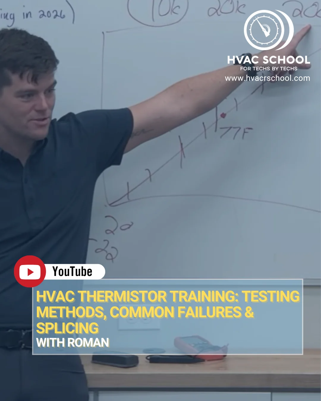 HVAC Thermistor Training: Testing Methods, Common Failures & Splicing ...